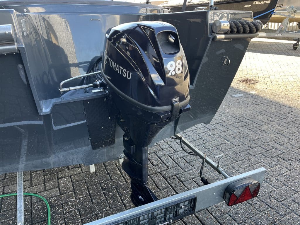 Oldambtsloep 550 xl + 9.8pk Tohatsu + trailer - Main Image